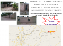 Casa en Los Campos 386 mts de terreno en Ojuelos de Jalisco, Jalisco