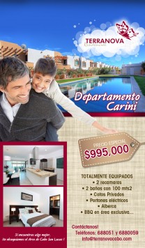 departamentos exclusivos en zona residencial los cabos en cabo san lucas, Baja California Sur