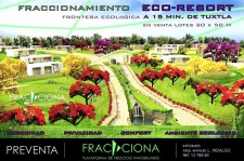 TERRENOS 20X50.PREVENTA.CLUB RESIDENCIAL ECORESORT en Ocozocoautla de Espinosa, Chiapas