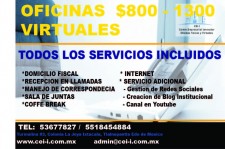 RENTA DE OFICINA VIRTUAL ¡CONTACTANOS! en Tlalnepantla de Baz, México