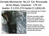 Remate Hipotecario, casa en Rinconada de los Reyes en Coyoacan, Distrito Federal