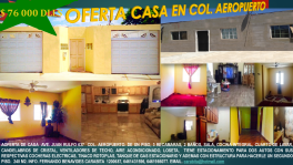oferta casa en colonia aeropuerto en Ensenada, Baja California