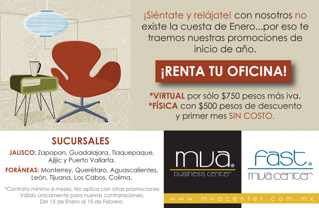 Oficinas virtuales con excelente ubicación! en Guadalajara, Jalisco 