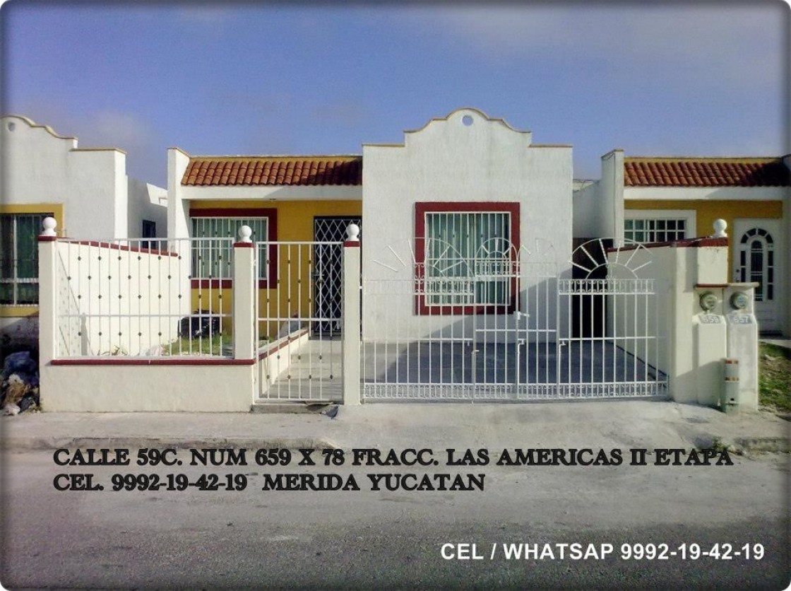 Casa en renta en Las Américas, MERIDA 11925 | Habítala