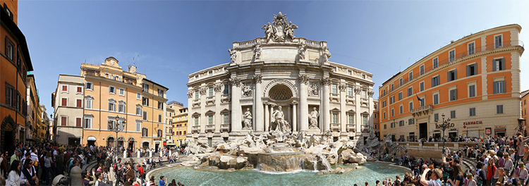 Restauración de la Fontana di Trevi